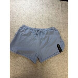Target Girls XL 14 Light Blue Knit Dolphin Shorts Elastic Waist Jersey Pastel